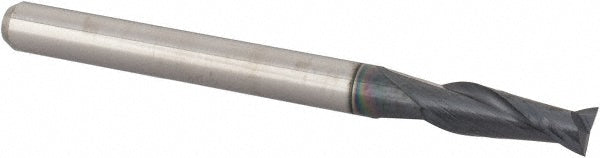 1/8" 2-Flute Solid Carbide Square End Mill, AlTiN - Accupro 12468571