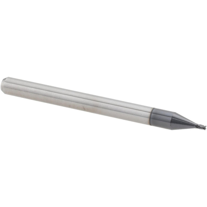 0.0330" 4-Flute Solid Carbide Square End Mill, AlTiN - Accupro 14797050