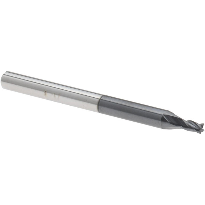0.0700" 4-Flute Solid Carbide Square End Mill, AlTiN - Accupro 14797061