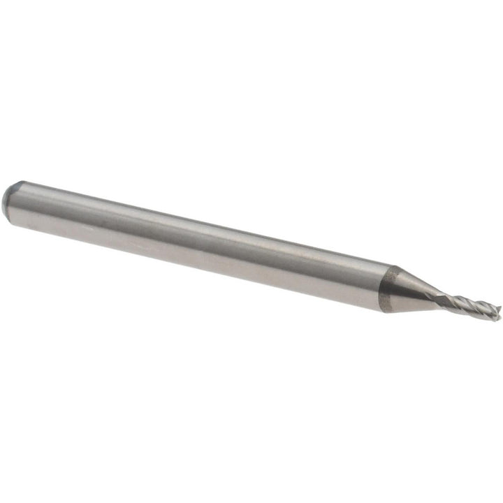 0.0480" 4-Flute Solid Carbide Square End Mill - Accupro 12276825