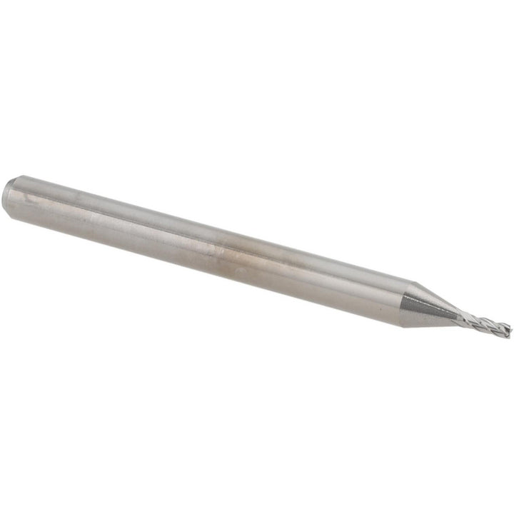 0.0394" 4-Flute Solid Carbide Square End Mill - Accupro 14797343