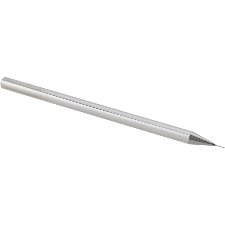 0.0100" 3-Flute Solid Carbide Square End Mill - Accupro 14883514