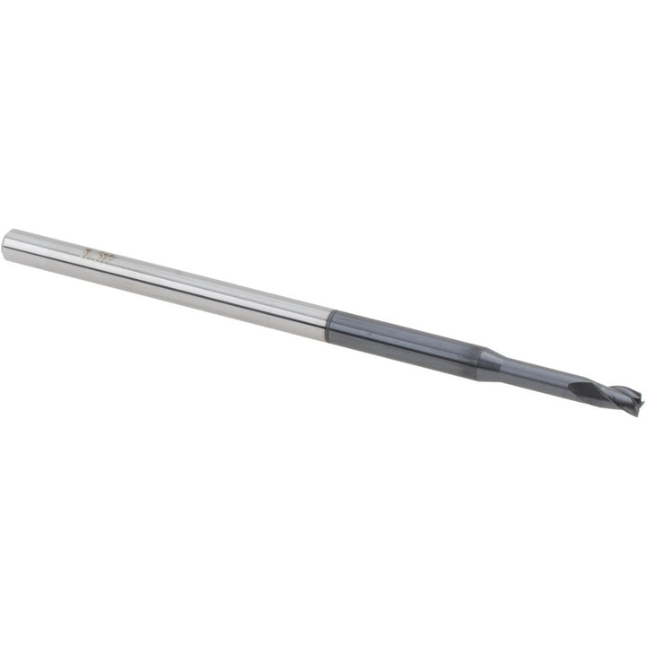 3/32" 3-Flute Solid Carbide Square End Mill, AlTiN - Accupro 14797284