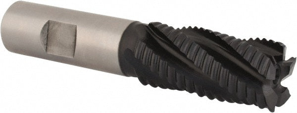 0.8750" 5-Flute Cobalt Single End Mill, TiAlN - Hertel 62852215