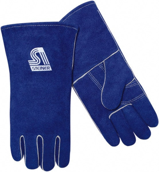 Large Leather; Synthetic Leather Heat-Resistant Gloves - Steiner 02509F-L