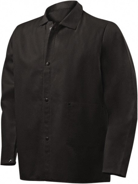 Medium Black Flame Resistant/Retardant; Welding Protective Garment - Steiner 1080-M