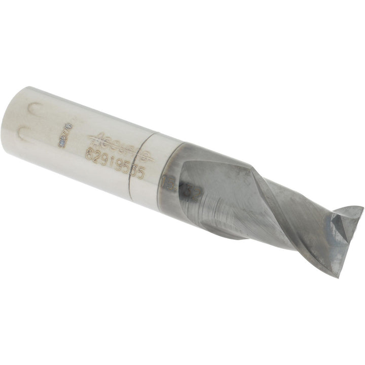 15/32" 2-Flute Solid Carbide Square End Mill, nACRo - Accupro 12178800