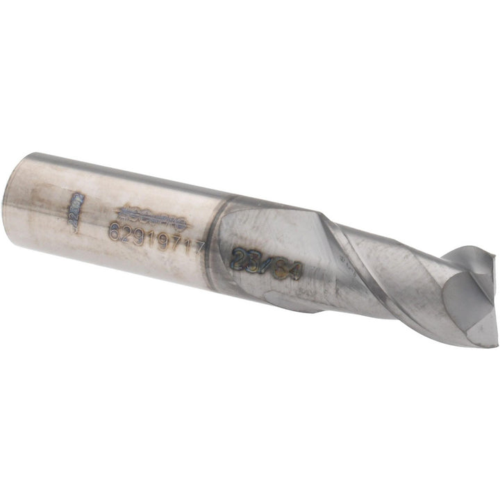 23/64" 2-Flute Solid Carbide Square End Mill, nACRo - Accupro 12178794