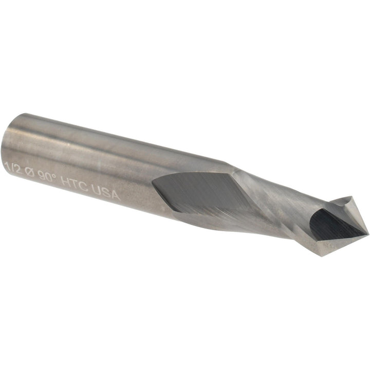 1/2" 2-Flute Solid Carbide Drill Mill End Mill - Harvey Tool 15332-2