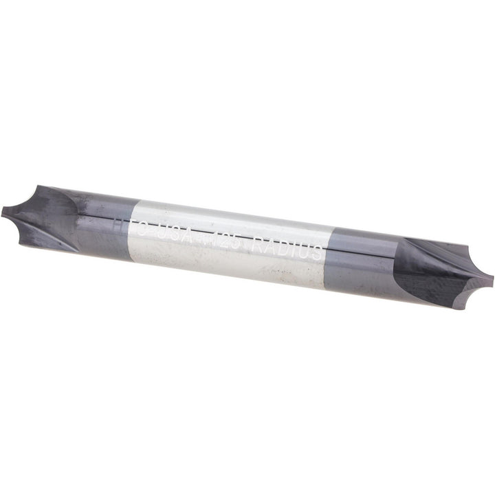 5/16" 2-Flute Solid Carbide Corner Rounding End Mill, AlTiN - Harvey Tool 46125-C3