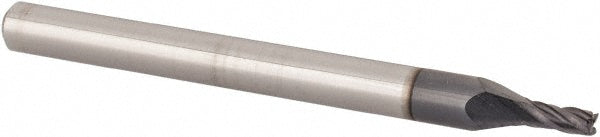 1/16" 4-Flute Solid Carbide Square End Mill, AlTiN - SGS 31251