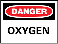 Oxygen Sign - AccuformNMC D98PB
