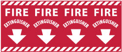 Fire Extinguisher Sign - AccuformNMC FXPC