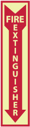 Fire Extinguisher Sign - AccuformNMC GL23R