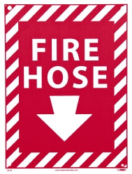 Fire Hose Sign - AccuformNMC GL18R