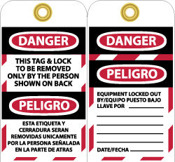 DANGER Tag - AccuformNMC SPLOTAG1