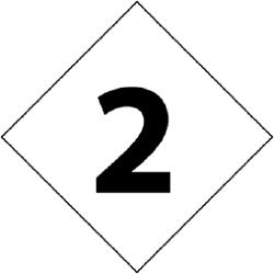 Number Label - AccuformNMC DCN22