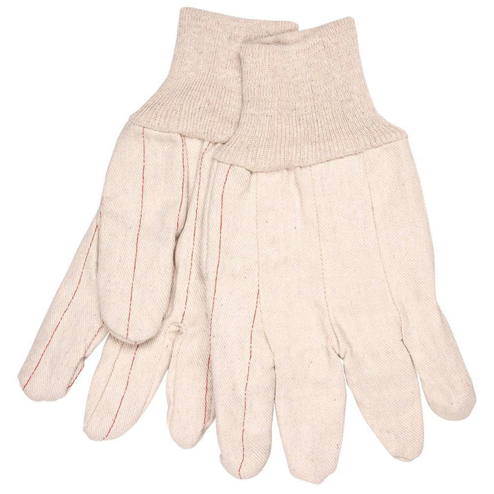 Large Natural Cotton; Polyester General Purpose Gloves - MCR Safety 9018