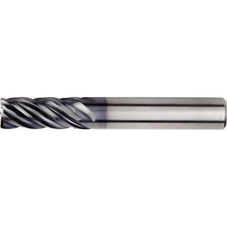 0.4724" 5-Flute Solid Carbide Corner Radius End Mill, AlTiN - Kennametal 4046386