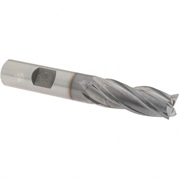 1/2" 4-Flute Cobalt Square End Mill, TiCN - OSG 5411108