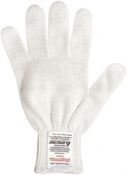 X-Large White Kevlar Gloves - MCR Safety 9346XLD