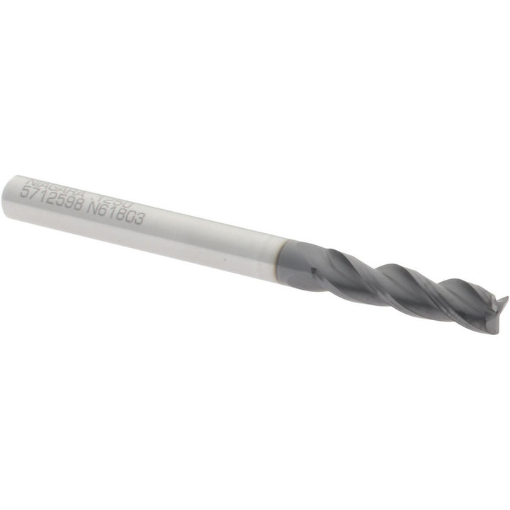 1/8" 3-Flute Solid Carbide Corner Radius End Mill, AlTiN - Seco 17003401