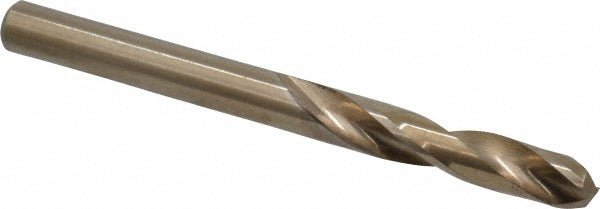 #8 Cobalt Screw Machine Drill Bit, Coated, 135° point - Cleveland C14618