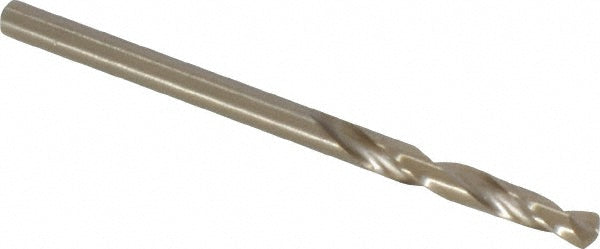 #33 Cobalt Screw Machine Drill Bit, Coated, 135° point - Cleveland C14566