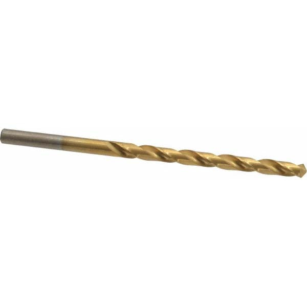#34 Cobalt Screw Machine Drill Bit, Coated, 135° point - Cleveland C14565