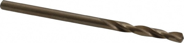 #38 Cobalt Screw Machine Drill Bit, Coated, 135° point - Cleveland C14557