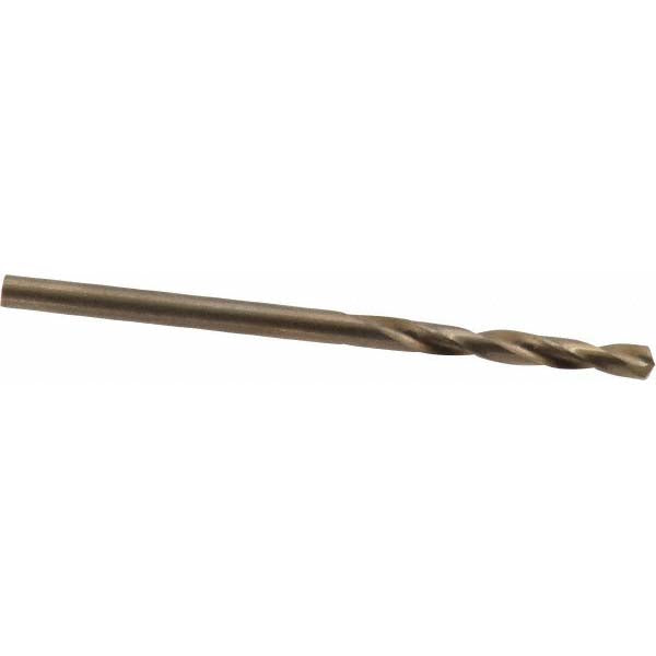 #39 Cobalt Screw Machine Drill Bit, Coated, 135° point - Cleveland C14556