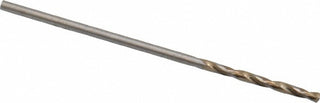 #57 Cobalt Screw Machine Drill Bit, Coated, 135° point - Cleveland C14505