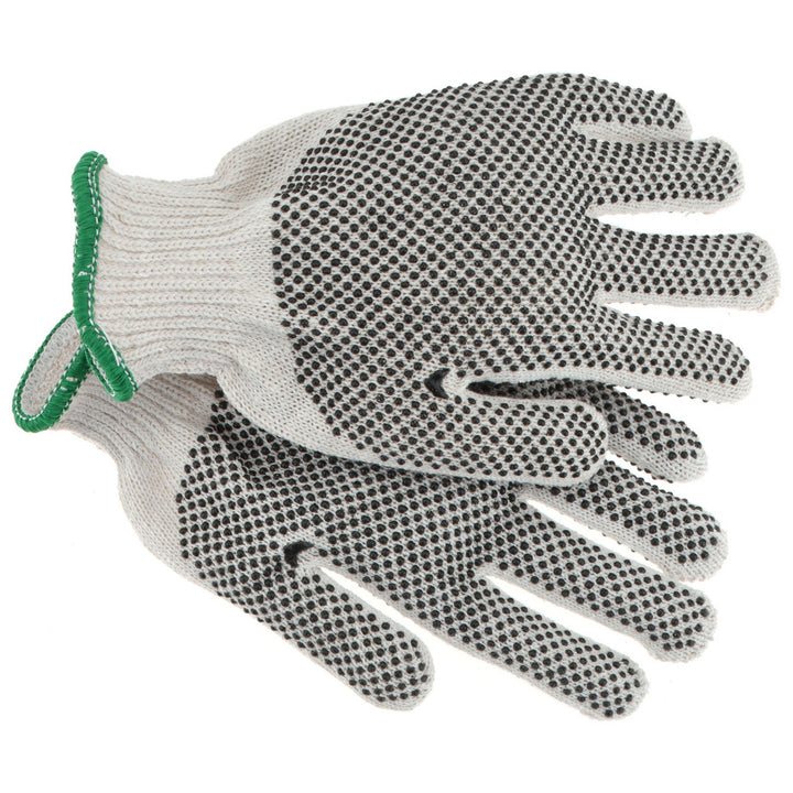 X-Large Black; Natural General Purpose Gloves - MCR Safety 9668XL