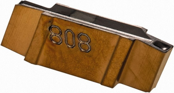 GIG 1.57-0.15 Solid Carbide Insert, Grade IC808, AlTiN - Iscar 6404361