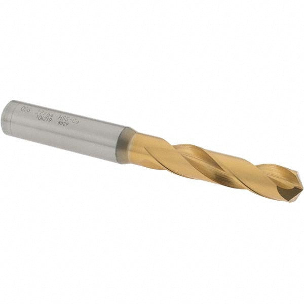 27/64" Cobalt High Speed Steel Screw Machine Drill Bit, Coated, 130° point - OSG 10421905