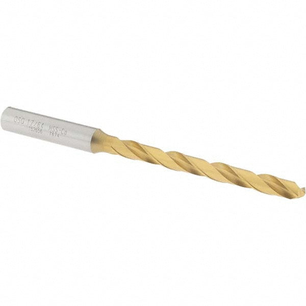 17/64" Cobalt Drill Bit, TiN, 130° point - OSG 15265605