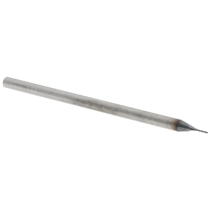 0.0200" 3-Flute Solid Carbide Ball End Mill, AlTiN - Accupro 14797448