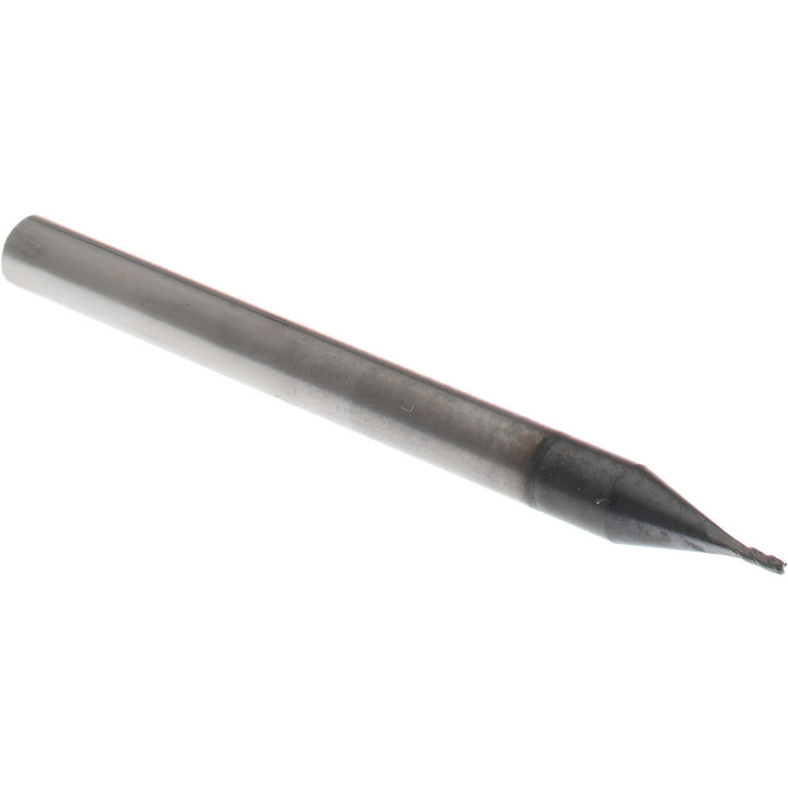 0.0250in" 4-Flute Solid Carbide Corner Radius End Mill, AlTiN - Accupro 14799513