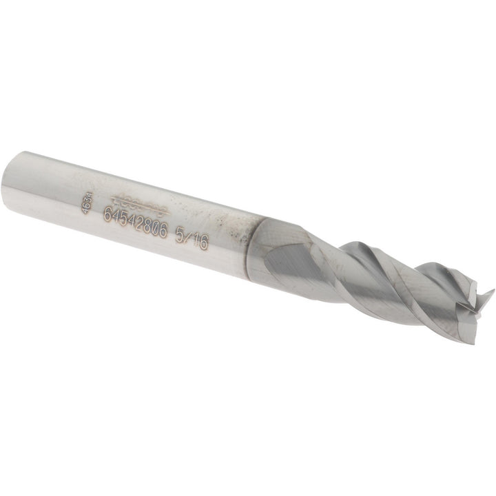 5/16" 3-Flute Solid Carbide Square End Mill, nACRo - Accupro 12178885