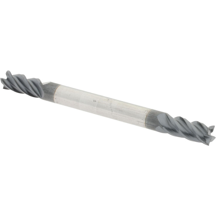 1/8" 4-Flute Solid Carbide Square End Mill, AlTiN - Accupro 12185178