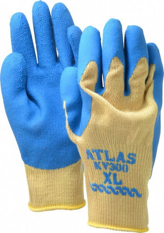 X-Large Yellow Kevlar Cut-Resistant Gloves - SHOWA KV300XL-10