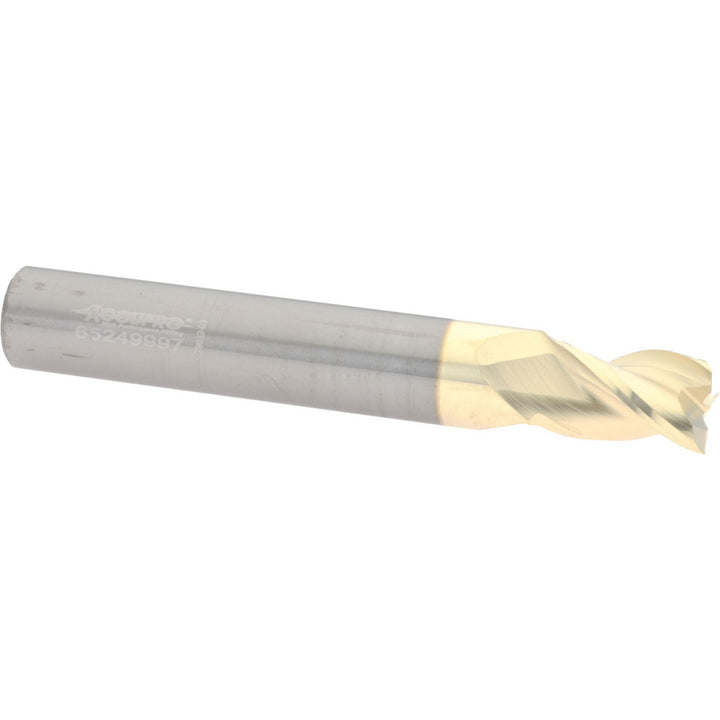 11/32" 3-Flute Solid Carbide Square End Mill, ZrN - Accupro 314696