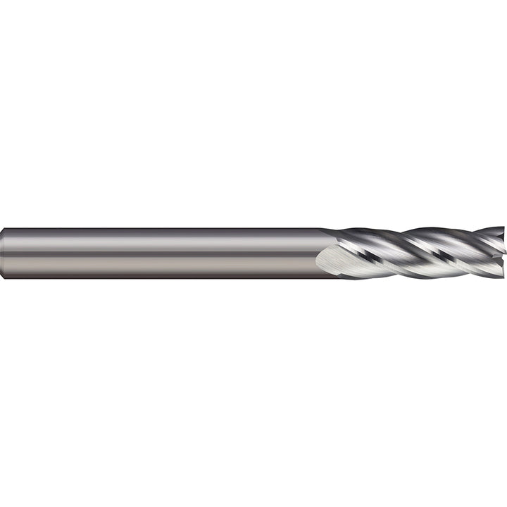 0.0394" 4-Flute Solid Carbide Square End Mill - Micro 100 AEMM-010-4