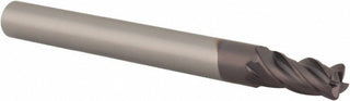 0.2362in" 4-Flute Solid Carbide Corner Radius End Mill, AlTiN - SGS 46451