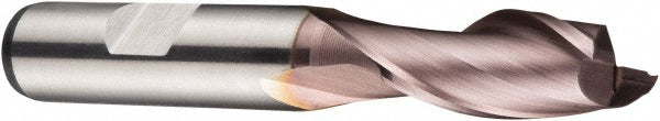 2-Flute Powdered Metal Keyway End Mill, TiCN - Dormer Pramet 5984045