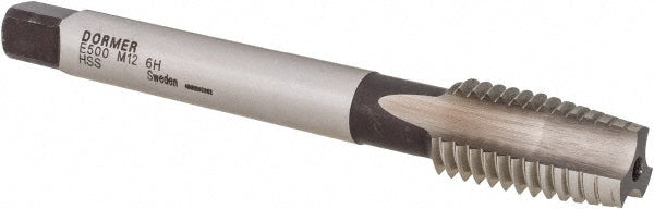 M12x1.75 Metric Coarse High-Speed Steel Machine Tap - Dormer Pramet 5975288