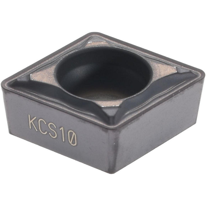 C - Diamond (Rhombic) 80-Deg 3/8" IC Carbide Insert, Grade KCS10, AlTiN - Kennametal 3482532