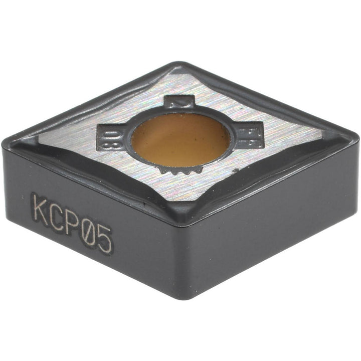 C - Diamond (Rhombic) 80-Deg 1/2" IC Carbide Insert, Grade KCP05, TiCN - Kennametal 3748367