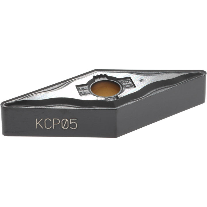 V - Diamond (Rhombic) 35-Deg 3/8" IC Carbide Insert, Grade KCP05, TiCN - Kennametal 3748376