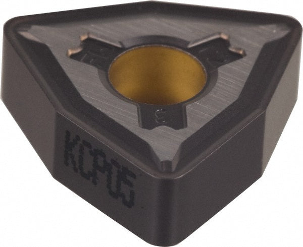 W - Trigon 80-Deg 1/2" IC Carbide Insert, Grade KCP10, TiCN - Kennametal 3749376